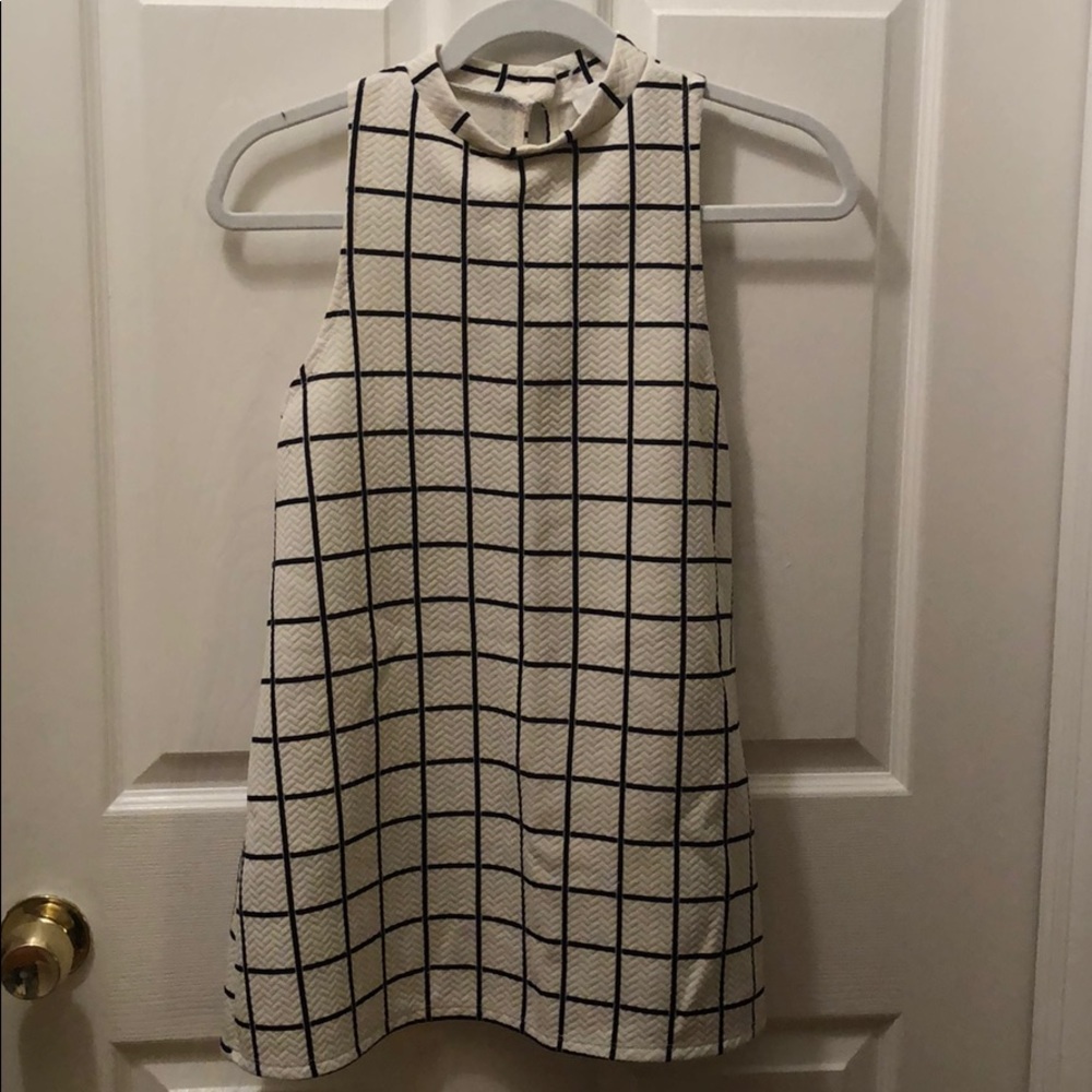 Mock neck top